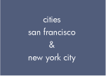 new york city holiday cards, san francisco holiday cards