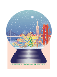 San Francisco Snowglobe
