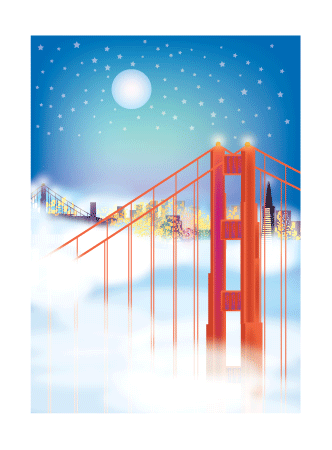 Foggy Skyline