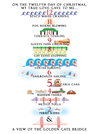 12 Days of Christmas San Francisco