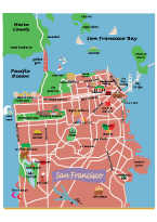 San Francisco Mini Icon Map