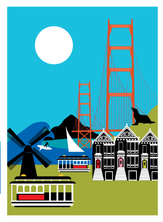 San FRancisco Snowglobe